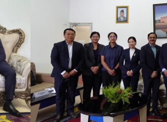 APRACA Secretary General led a team from APRACA and Stockholm Environment Institute (SEI) to call on the office of the Hon’ble Governor of Nepal Rastra Bank Dr. Biswo Nath Poudel.