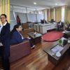 APRACA Secretary General and his colleagues visited the head office of the Sana Kisan Bikas Laghubitta Bittiyasanstha Ltd. (SKBBL), Nepal and met Mr. Basu Adhikari, CEO and the Top Management Team of the bank.