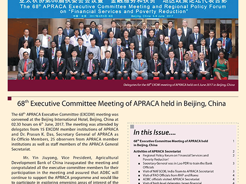 APRACA Newsletter Vol. 4 Issue 2