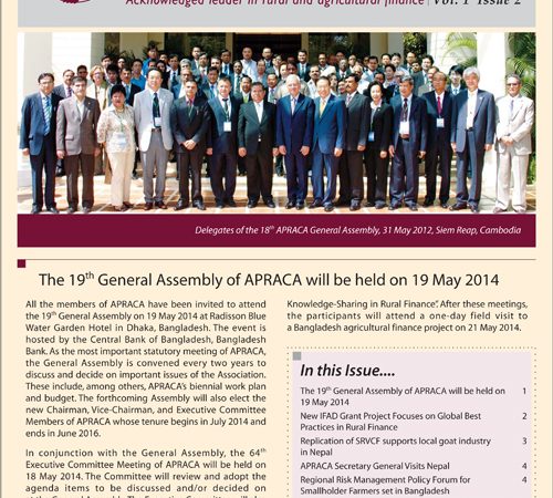 APRACA Newsletter Vol.1 Issue 2