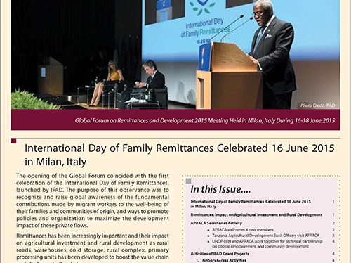 APRACA Newsletter Vol. 2 Issue 2