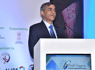 Chairman of NABARD speaking at the inaugural session of 6th World Congress