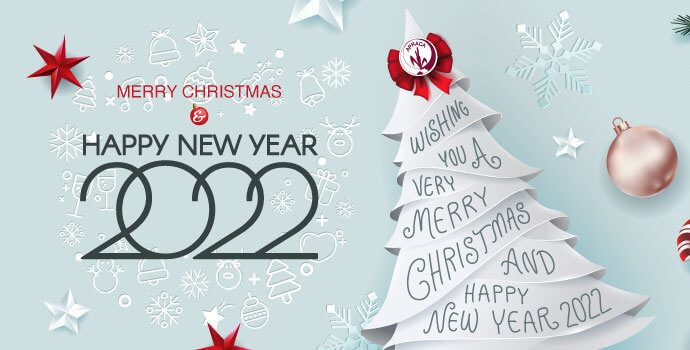 Merry Christmas and Happy New Year 2022