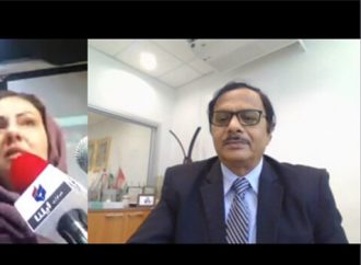 Dr. Prasun Kumar Das, APRACA Secretary General delivering a presentation on “Financial education to close wealth gap” In the seminar on “Poverty and inequality, especially in Post-COVID-19”  Organized by  the Worker house of Iran together with the academic associations(Sociology Academic association, Cultural studies Academic Association and Economic Academic Association). Held on 29 August 2022