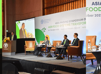 Dr. Prasun Kumar Das, APRACA Secretary General Speaking During the “Asia-Pacific Symposium on Agrifood Systems Transformation” organized by FAO-RAP held in Bangkok, Thailand on 5-7 October 2022