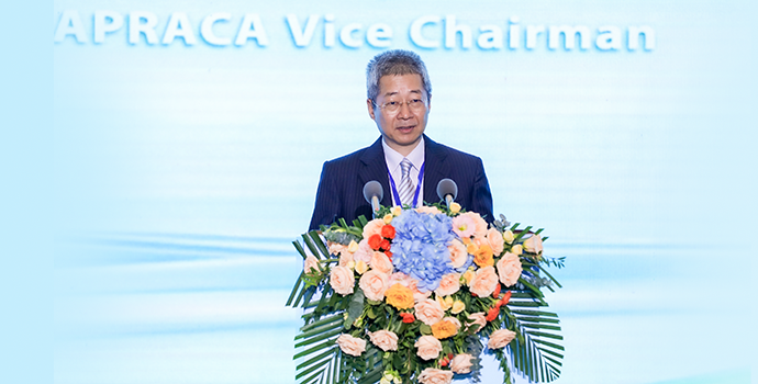 Welcome Speech by Chairman of ADBC China at APRACA Regional Policy Forum on September 5, 2023 in Nanning, China.