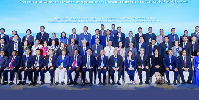 Delegates attending the APRACA Regional Policy Forum on September 5, 2023, in Nanning, China.