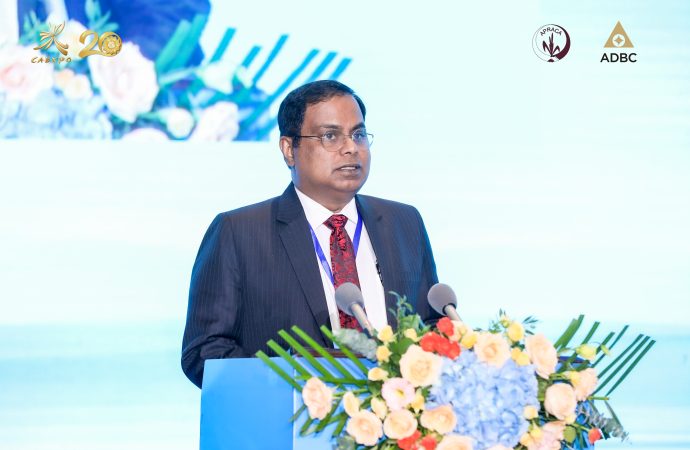 The opening remarks of the APRACA Regional Policy Forum on “Green and Climate Finance in Agriculture: Critical Trigger to Sustainable Food System” were made by SHRI SHAJI K. V., Chairman of the National Bank for Agriculture and Rural Development (NABARD) and APRACA, on September 5, 2023.