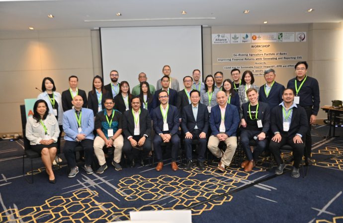 CGIAR and APRACA organized workshop on De-risking agriculture portfolio of Banks