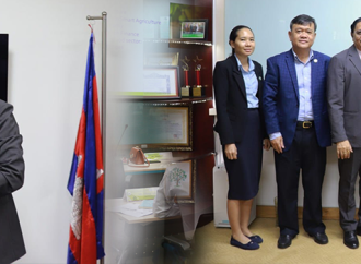 Dr. Prasun Kumar Das Secretary General of APRACA paid a visit to His Excellency Dr. Kao Thach and the Top management officials of Agriculture and Rural Development Bank, Cambodia to discuss collaboration in green and climate finance to agri-food sector.