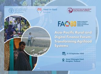 Asia-Pacific Rural and Digital Finance Forum 2025. The Food and Agriculture Organization of the United Nations (FAO) Regional Office for Asia and the Pacific, with support from the Asia-Pacific Rural and Agricultural Credit Association (APRACA), will host the Asia-Pacific Rural and Digital Finance Forum from 11 to 12 September 2025 in Bangkok, Thailand.