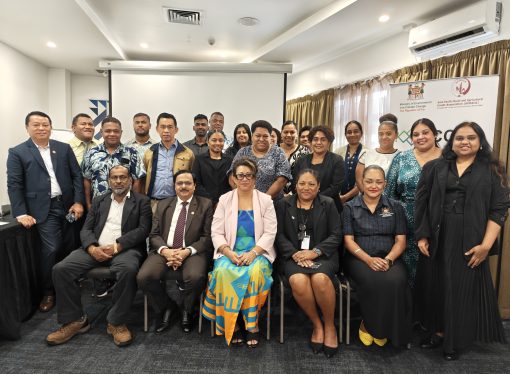 Inception workshop of the Inclusive Climate Finance for Vulnerable Communities in Asia-Pacific (ICCAP) project on 24 September 2025 in Suva, Fiji.