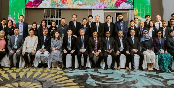 Representatives from the 79th Executive Committee meeting of APRACA held on 10 February 2026A in Bangkok.