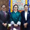 Dr. Prasun Kumar Das, APRACA Secretary General, paid a courtesy call on the Governor of the Royal Monetary Authority of Bhutan (RMA) on 14 September 2026.